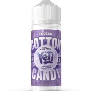 YETI – FROZEN COTTON CANDY – GRAPE BLACKBERRY 120ML