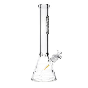 16" 9mm Preemo Clear Embossed Logo Beaker Bong